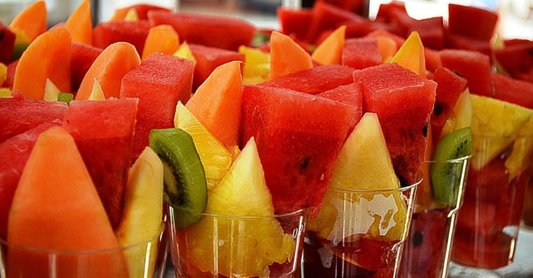 frutas do verão