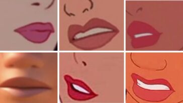 boca de personagens da disney