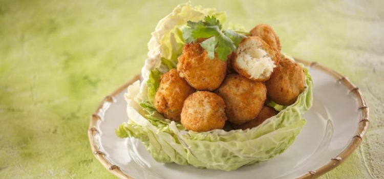 receita de bolinho de bacalhau com cebola