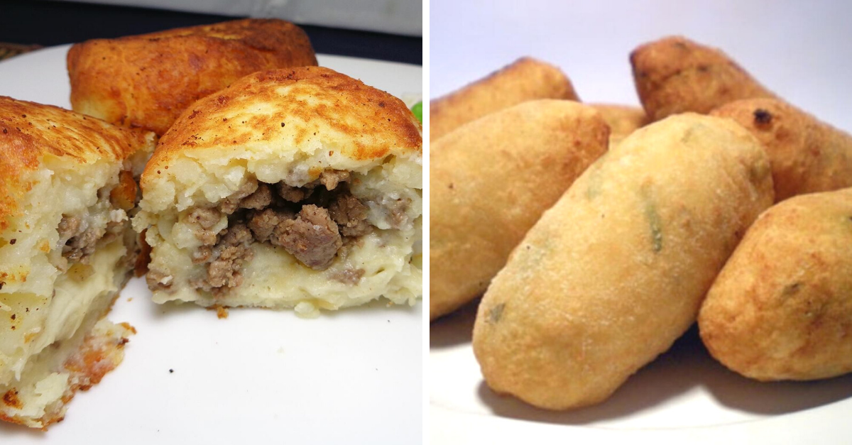 Como fazer bolinho de batata com carne moída