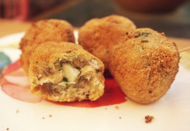 receita de bolinho de caranguejo