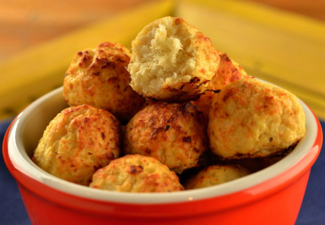 bolinho de couve-flor