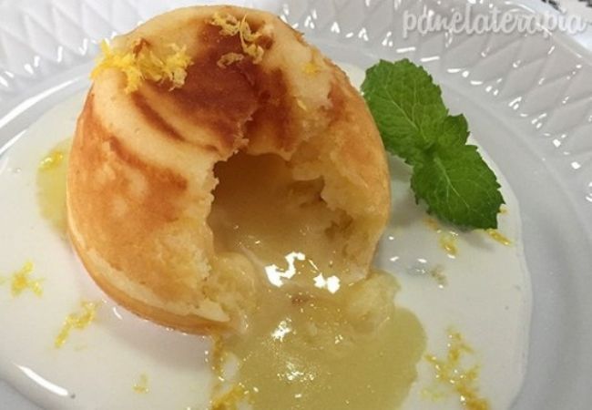 petit gateau bolinho de limão