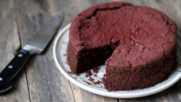bolo de beterraba sem glúten