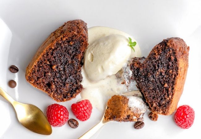 bolo bombom de avelãs