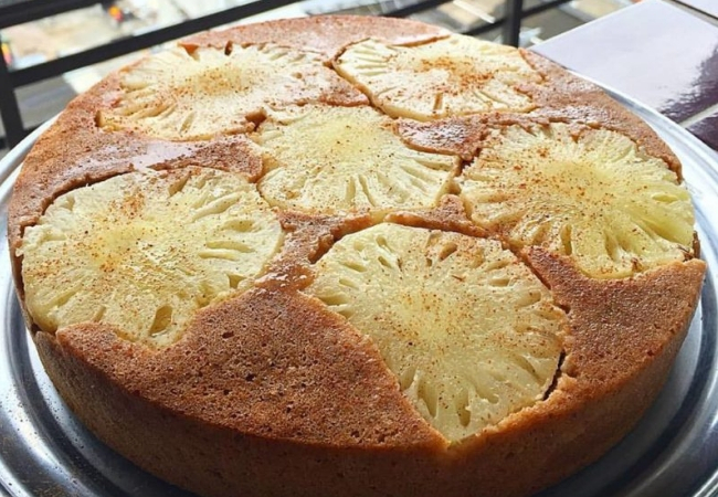 receita de bolo de banana com aveia abacaxi