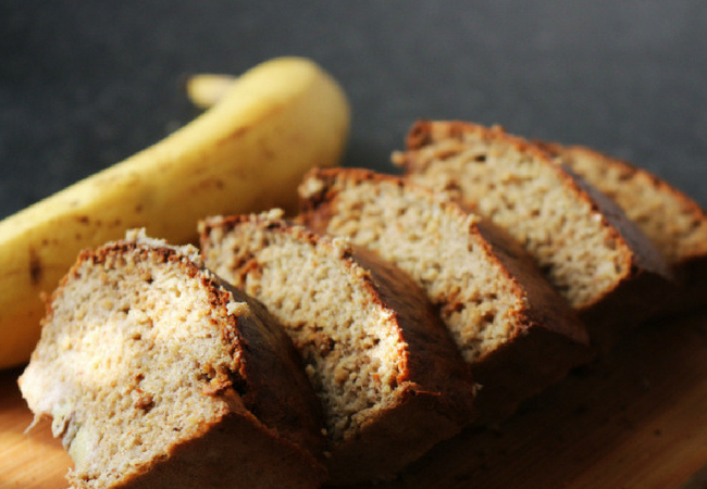 receita de bolo de banana com aveia sem açúcar