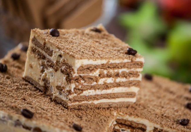 receita de bolo de bolacha café