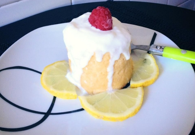 receita de bolo de caneca fit de limão