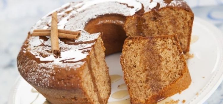 receita de bolo de canela e mel