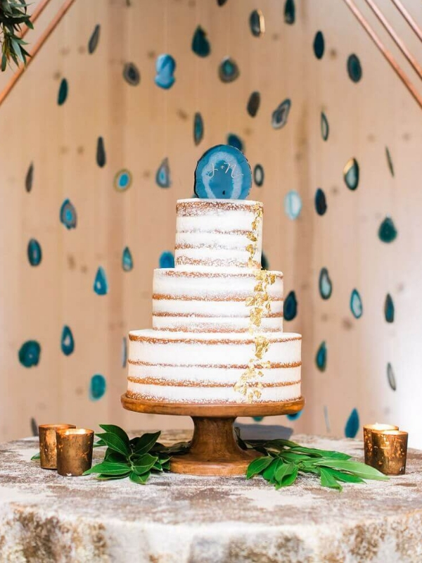 modelo bolo de casamento simples seminacked