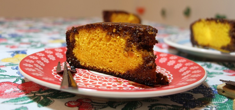 bolo de cenoura - lanches para crianças
