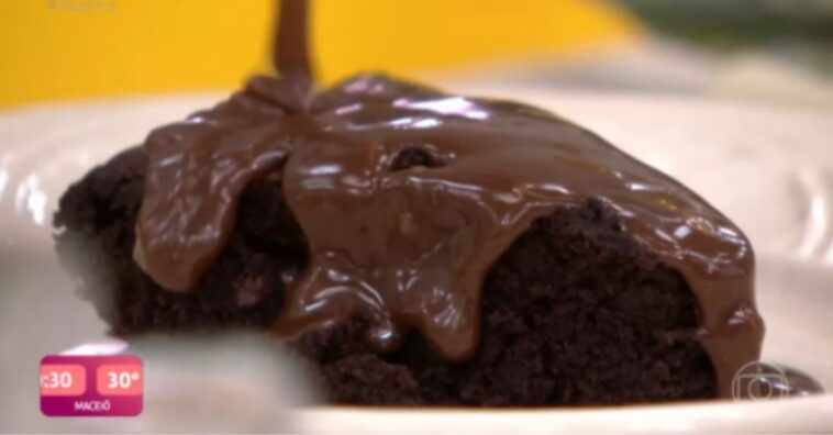 bolo de chocolate