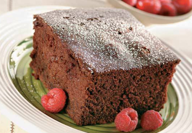 bolo de chocolate light com iogurte