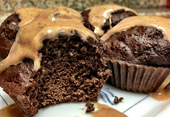 bolo de chocolate light com whey