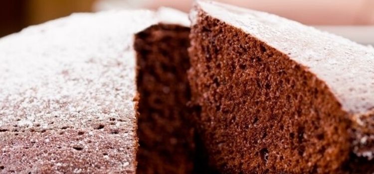 receita de bolo de chocolate low carb com aveia