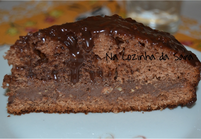 receita bolo de chocolate recheado ferrero