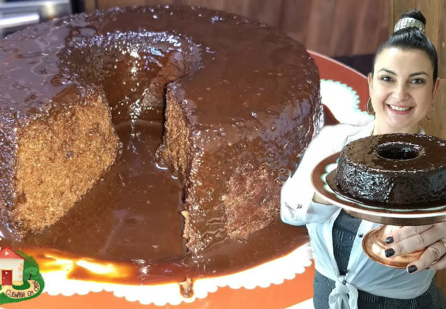 bolo de chocolate sem farinha