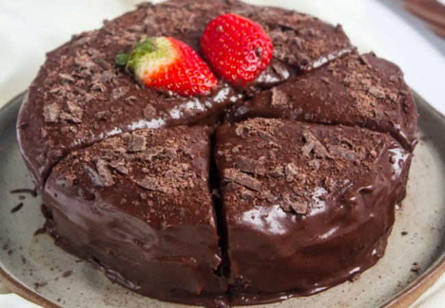 fazer bolo de chocolate sem ovo vegan