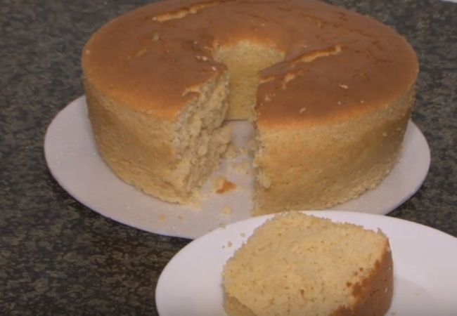 receita de bolo de fruta-pão