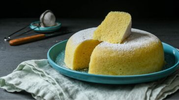 bolo de iogurte no micro-ondas