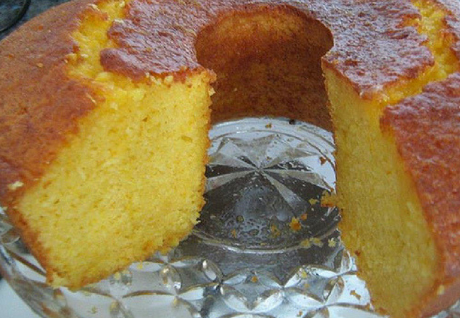 receita de bolo de laranja no liquidificador com casca