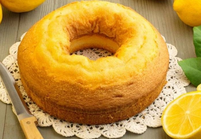 receita bolo de limão simples