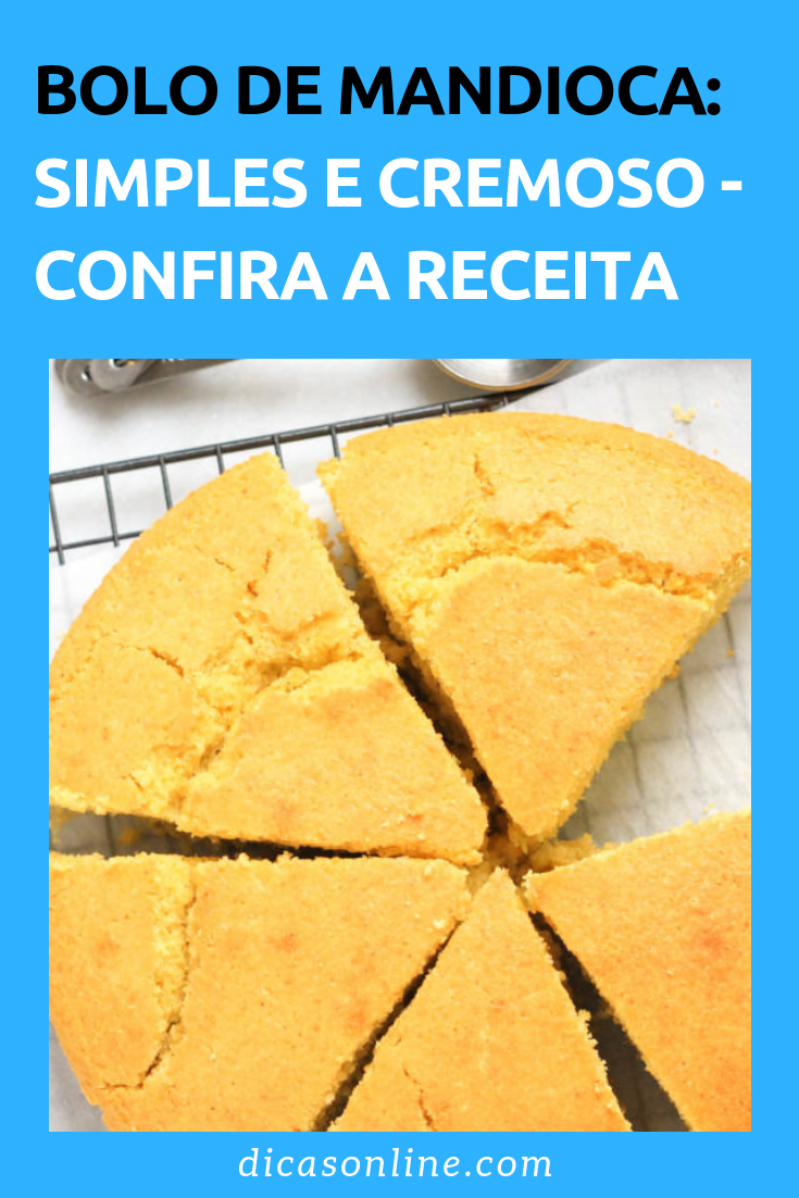 bolo de mandioca