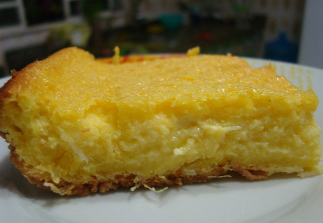 bolo de milho cremoso