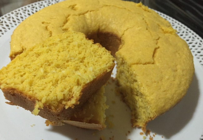 receita de bolo de milho de lata diet