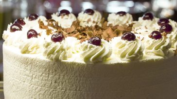 bolo floresta branca