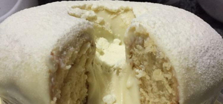 receita de bolo gelado de leite ninho vulcão