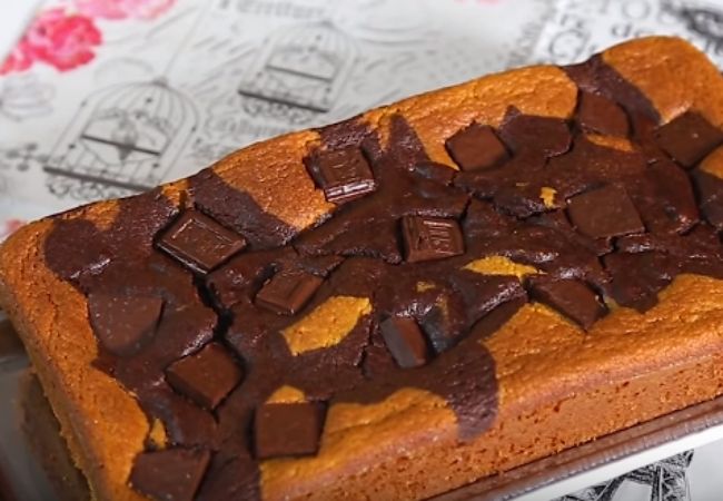 bolo mesclado de cenoura sem glúten