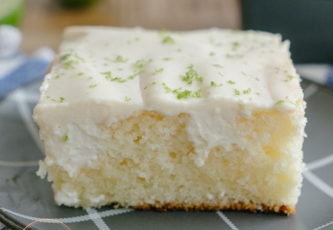 bolo mousse de limão