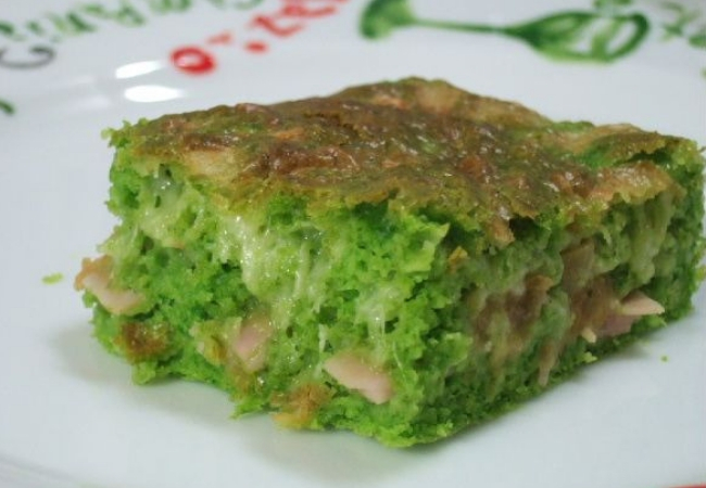 receita bolo salgado espinafre