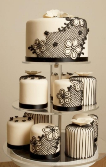 modelo bolos de casamento pequenos