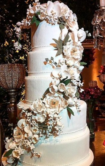 modelo de bolos de casamento rustico