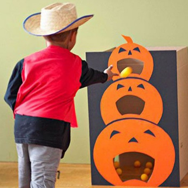 ideias brincadeiras de halloween boca abobora