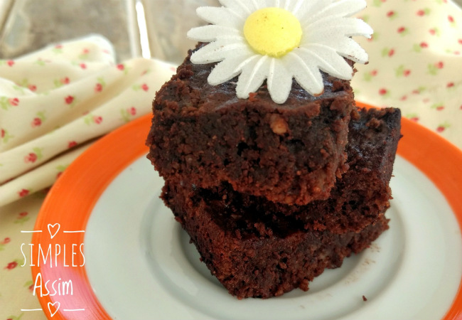 bolo de chocolate sem açúcar