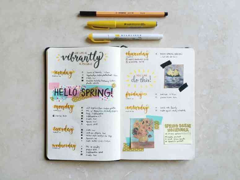 bullet-journal-agenda