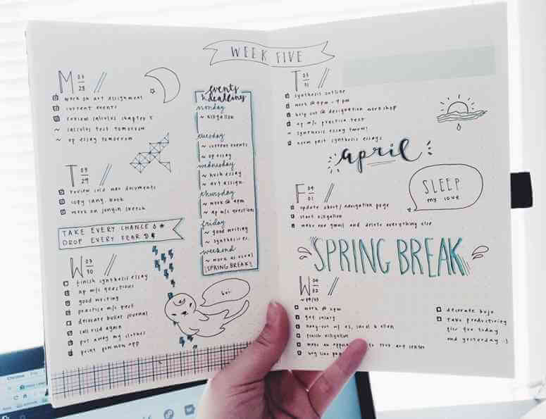 bullet-journal-como-fazer-agenda