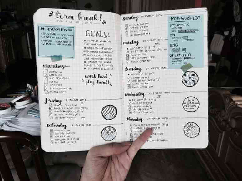 bullet-journal-organizacao