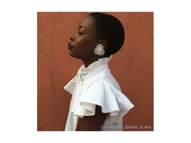 modelo cabelo raspado