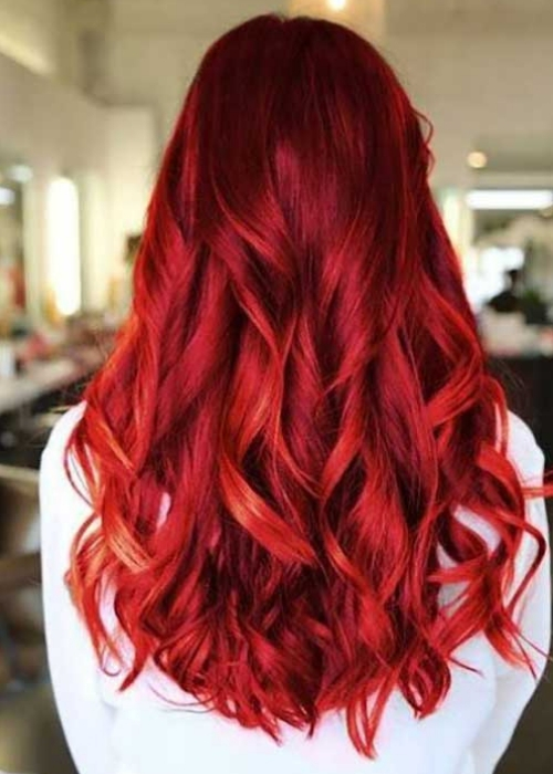 ideia cabelo vermelho fantasia