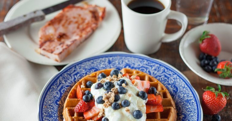 café da manhã americano