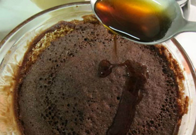 calda de chocolate para molhar bolo
