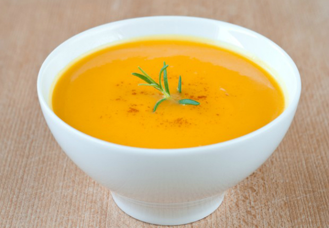 caldo de abóbora detox