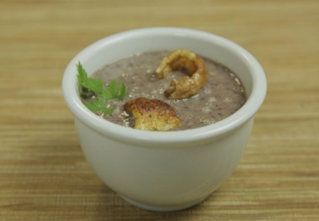 receita de caldo de feijão vermelho