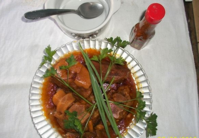 receita caldo de mocotó mandioca