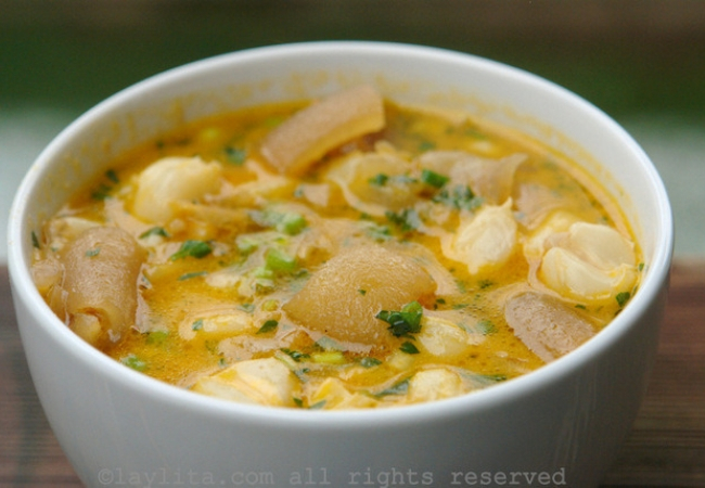 receita caldo de mocotó sopa